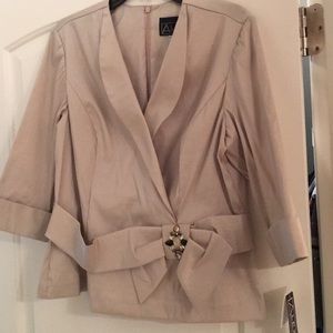 Fancy taffeta ALEX top